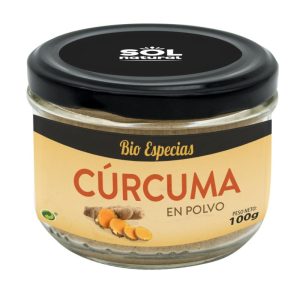 Curcuma en polvo SOL NATURAL 100 gr BIO